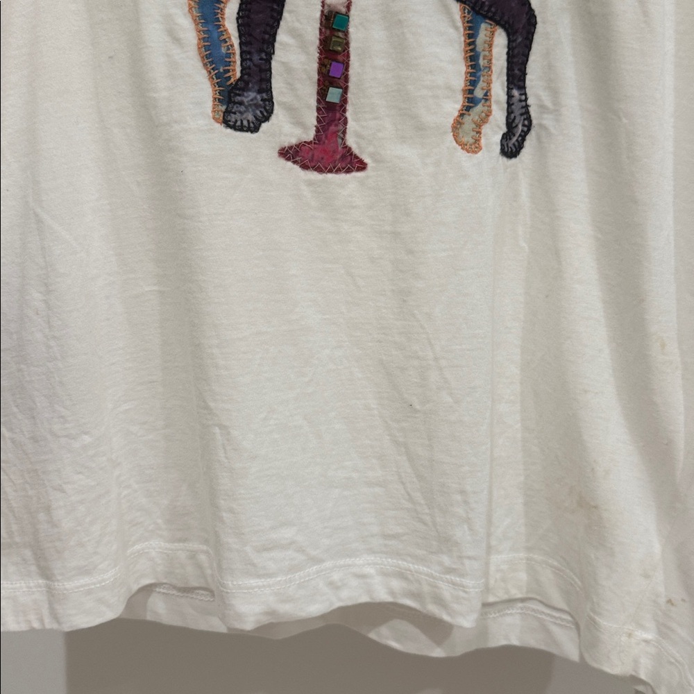 PRADA EMBELLISHED T-SHIRT size small - Picture 7 of 13